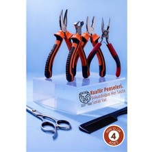 Store Mania Ieg™ 4'lü Profesyonel Kuaför Saç Kaynak Pense Seti (Hassas Işçilik Kiti)
