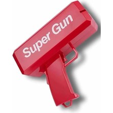 Store Mania Ieg™ Para Dolar Saçma Para Atma Tabancası Otomatik Kırmızı Oyuncak