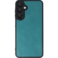 Store Mania Ieg™  Samsung Galaxy A56 Kılıf Aras Deri Kapak - Açık Yeşil