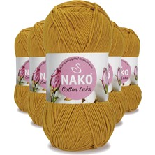 Store Mania Ieg™ 5 Adet Cotton Lüks Yelek Tunik Kazak Bluz Hırka Ipi Yünü Hardal 97555