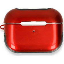 Store Mania Ieg™  Airpods Pro (1.nesil) 3in1 Kılıf - Kırmızı