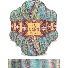 Store Mania Ieg™ 5 Adet Hercai Ebruli Hırka Kazak Atkı Bere El Örgü Ipi Yünü 76037