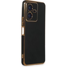 Store Mania Ieg™  Vivo Y22 2022 Kılıf Volet Silikon - Siyah