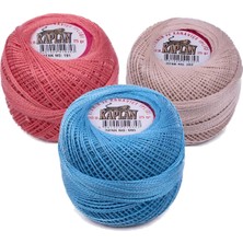 Store Mania Ieg™ 3 Adet Kaplan Etamin ve Kanaviçe Ipi 8 No Kod/renk: 101 - 302 - 995 - Ryl