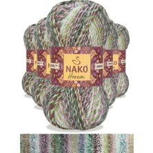 Store Mania Ieg™ 5 Adet Hercai Ebruli Hırka Kazak Atkı Bere El Örgü Ipi Yünü 28129