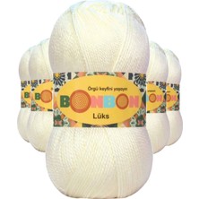 Store Mania Ieg™ 5 Adet Lüks Patik Ipi Yünü Ekru 98300