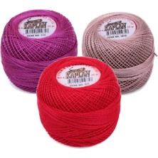 Store Mania Ieg™ 3 Adet Kaplan Etamin ve Kanaviçe Ipi 8 No Kod/renk: 113 - 1010 - 321 - Ryl