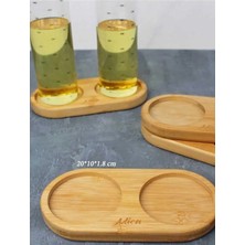 Store Mania Ieg™ Büyük Boy Bambu Yağdanlık Altlığı