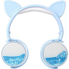 Store Mania Ieg™ Ally Kedi Kulak Simli Kablolu Mikrofonlu Kulaküstü Kulaklık 3.5mm JACK-(5775)