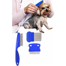 Store Mania Ieg™ Evcil Hayvan Bit Tarağı Seti Paslanmaz Çelik Bıçaklı 4'lü Set