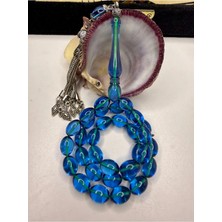 İskenderun Tesbih Iskenderun Tespih Sülün Imame Ağır Alpaka Püsküllü Cam Gibi Ateş Kehribar Tesbih