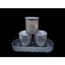 Store Mania Ieg™ Salta 4 Parça Büyük Mutfak Baharat Seti ROYALEKS-EMN3120