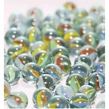 Store Mania Ieg™ 100 Adet Karışık Renk Cam Misket Bilye Oyuncak Cam Bilya Gülle