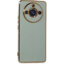 Store Mania Ieg™  Realme 11 Pro Kılıf Volet Silikon - Açık Yeşil