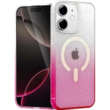 Store Mania Ieg™  Apple Iphone 12 Pummel Shiny Magsafe Kapak - Pembe