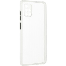 Store Mania Ieg™  Samsung Galaxy A71 Kılıf Miami Şeffaf Silikon - Şeffaf