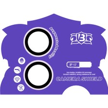 Store Mania Ieg™  Apple Iphone 17 Bilvis Titan Kamera Lens - Lila