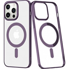 Store Mania Ieg™  Iphone 13 Pro Max Kılıf Element Magneticsafe Sert Kapak - Derin Mor