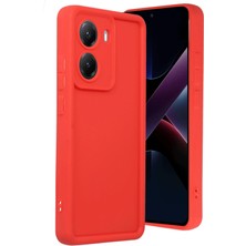 Store Mania Ieg™  Xiamoı Poco X7 Pro Viera Silikon - Kırmızı