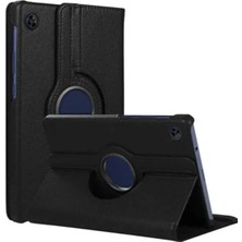 Store Mania Ieg™  Samsung Galaxy Tab A11 360 Tablet Deri Kılıf - Siyah