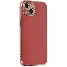 Store Mania Ieg™  Iphone 15 Kılıf Volet Silikon - Kırmızı