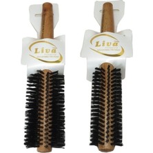 Store Mania Ieg™ Liva 540 350 Saç Fırçası Yanmaz Profesyonel Fön Fırçası 2 Adet