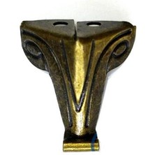 Store Mania Ieg™ Moda Sac Ahşap, Sunta Sandık Ayağı, Kutu Ayak 2,5 cm - Antik