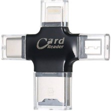 Store Mania Ieg™ ZR670 Card Reader 4 In 1 Otg
