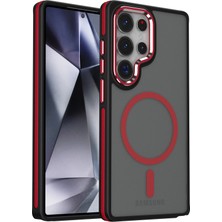 Store Mania Ieg™  Samsung Galaxy S25 Ultra Winner Magsafe Kapak - Kırmızı