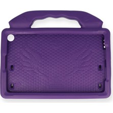 Store Mania Ieg™  iPad 5 Air 9.7 Kılıf Like Stantlı Tablet Silikon - Mor