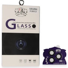 Store Mania Ieg™  Iphone 14 Pro Max Bilvis Titan Kamera Lens - Derin Mor