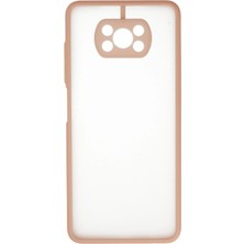 Store Mania Ieg™  Xiamoı Pocophone X3 Kılıf Montreal Silikon Kapak - Pembe