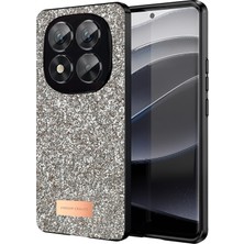 Store Mania Ieg™  Xiamoı Redmi Note 14 Pro 5g Bright Simli Kapak - Gold