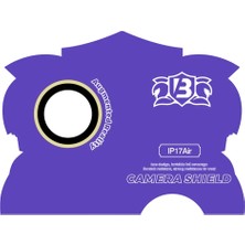 Store Mania Ieg™  Apple Iphone 17 Air Bilvis Titan Kamera Lens - Gold