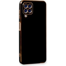 Store Mania Ieg™  Samsung Galaxy A22 Kılıf Volet Silikon - Siyah