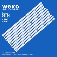 Weko KLV-46R452A 35199/35271 46'' Inç 10 Adet Tv LED Bar Takım