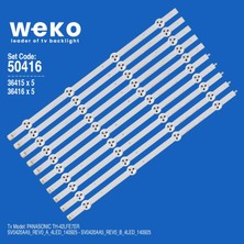 Weko TH-42LFE7ER TH-42LFE7U SV0420AA5_REV0 42'' Inç 10 Adet Tv LED Bar Takım