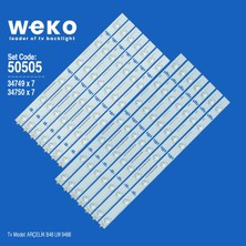 Weko B48 Lw 9486 50505 48'' Inç 14 Adet Tv LED Bar Takım