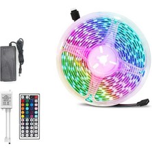 Store Mania Ieg™ 3 Çipli LED Strip WN-1144 5050 Smd Type Rgb Kumandalı 5 Metre Şerit LED