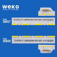 Weko KDL-50W807C KDL-50W755C 36857 50'' Inç 2 Adet Tv LED Bar Takım