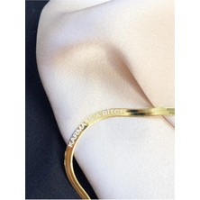 Wind Silver 925 Ayar Gümüş Yazılı Italyan Zincir Kolye