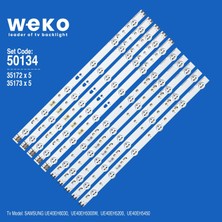 Weko UE40EH6030 UE40EH5000W UE40EH5200 35172 40'' Inç 10 Adet Tv LED Bar Takım
