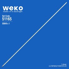 Weko 27MP48HQ-P 35849X1 27'' Inç 1 Adet Tv LED Bar