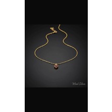 Wind Silver Luxury Kırmızı Kalp 925 Ayar