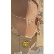 Wind Silver Küp Harf Tasarım 925 Ayar