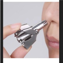 Özgürce Paslanmaz Çelik Burun Kılı Temizleme ve Tüy Alma Aleti