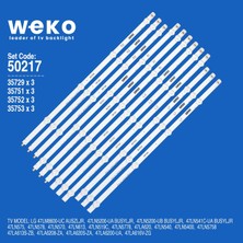 Weko 47LM8600-UC 35729 47'' Inç 12 Adet Tv LED Bar Takım