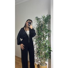 Strength Wear Saten Detaylı Siyah Modal Takım