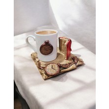 Rivelcandle Zamanın Hatırası – Taş Tozundan Üretilmiş Türk Kahvesi Fincanı 1 Kişilik