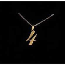 Wind Silver 925 Ayar Gümüş Lazer Kesim Tasarım Sayı Kolye